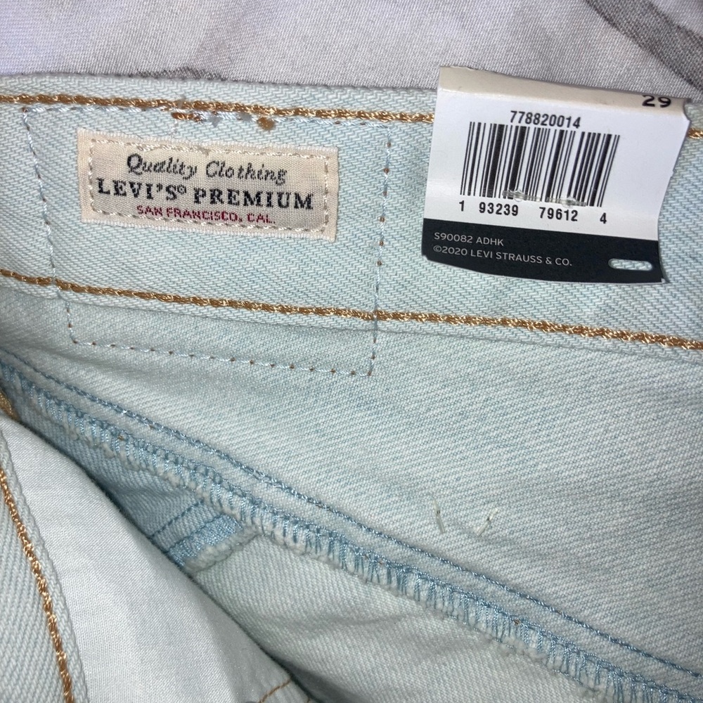 NEW Levi’s Patchwork Deconstructed Skirt - Picture 5 of 7